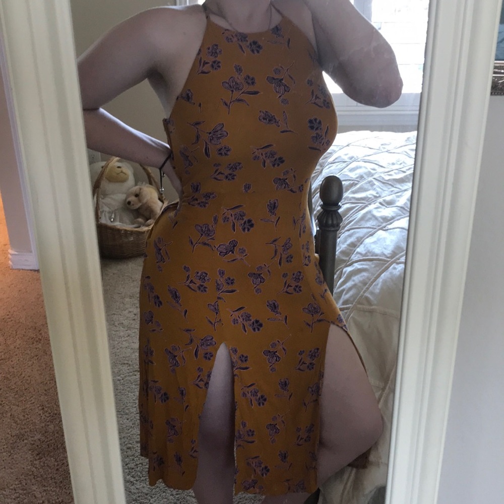 Strappy, flowery sundress